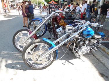 Poker Run 2012 photo - Duval Street, Key West